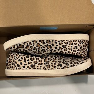 (NWT) TOMS Alpargata Cupsole; Morning Dove; Heritage Canvas; Size 9
